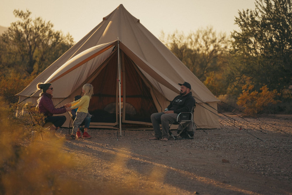 10' Regatta Bell Tent Awning - Big Horn Golfer