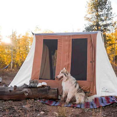 10'x10' Prota Canvas Tent - Big Horn Golfer