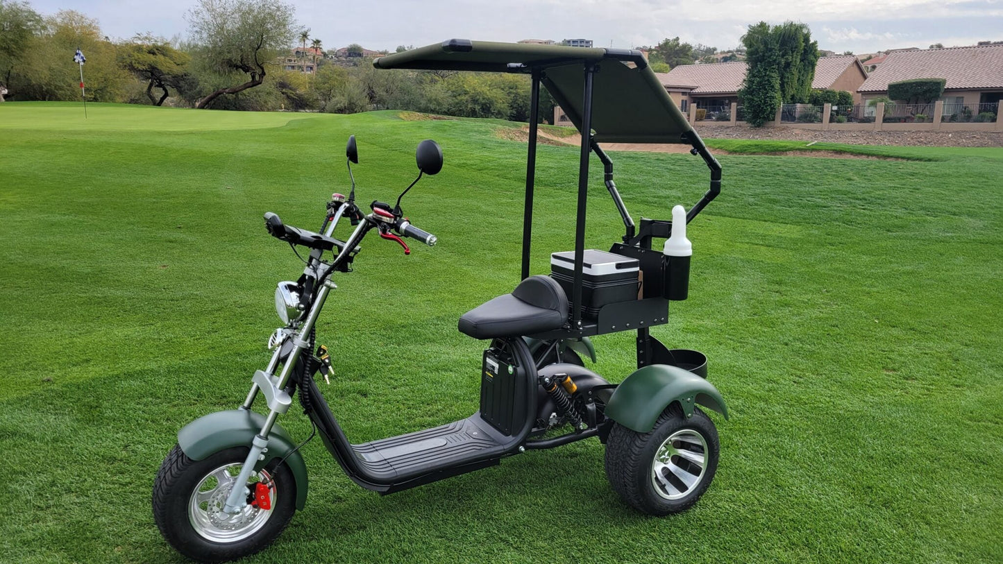 14 STX - Rebel Trike Golf Scooter - Big Horn Golfer