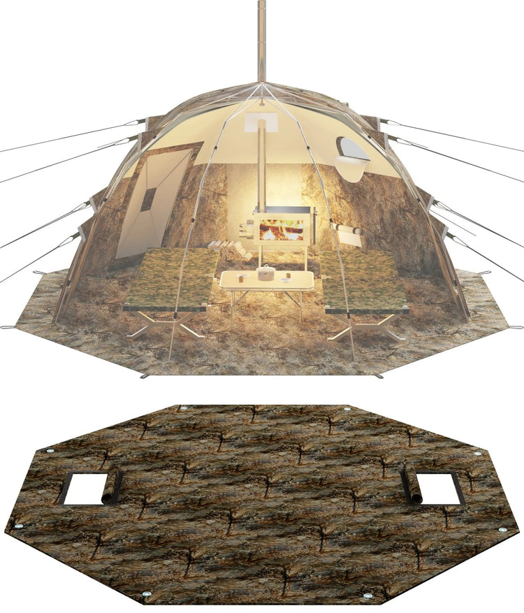 RBM Outdoors Premium 4-Season Outfitter Tents – Optimal All-Weather Hu ...