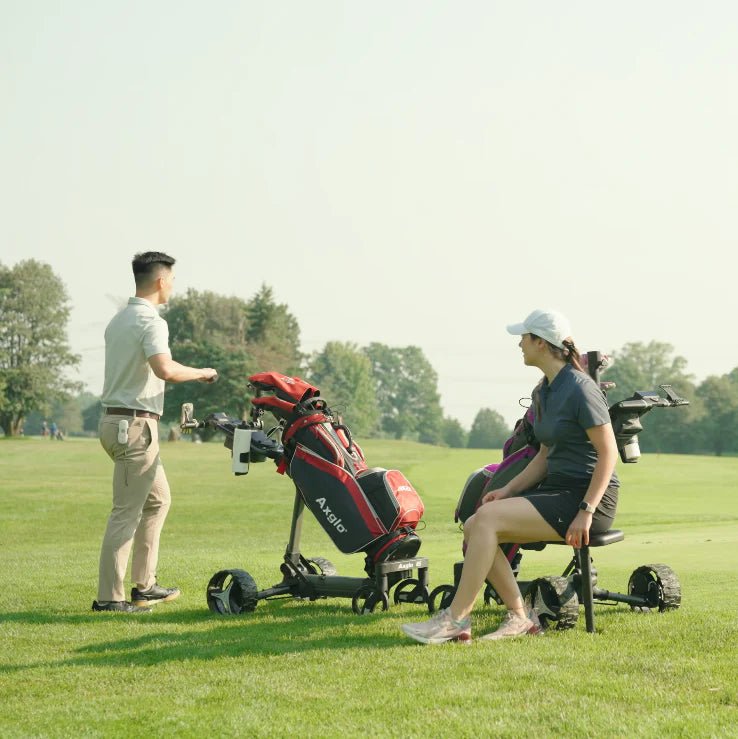 Axglo e-Cart Seat - Big Horn Golfer