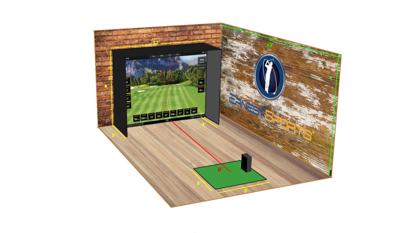 Ernest Sports - ES Tour Plus Portable Launch Monitor - Big Horn Golfer