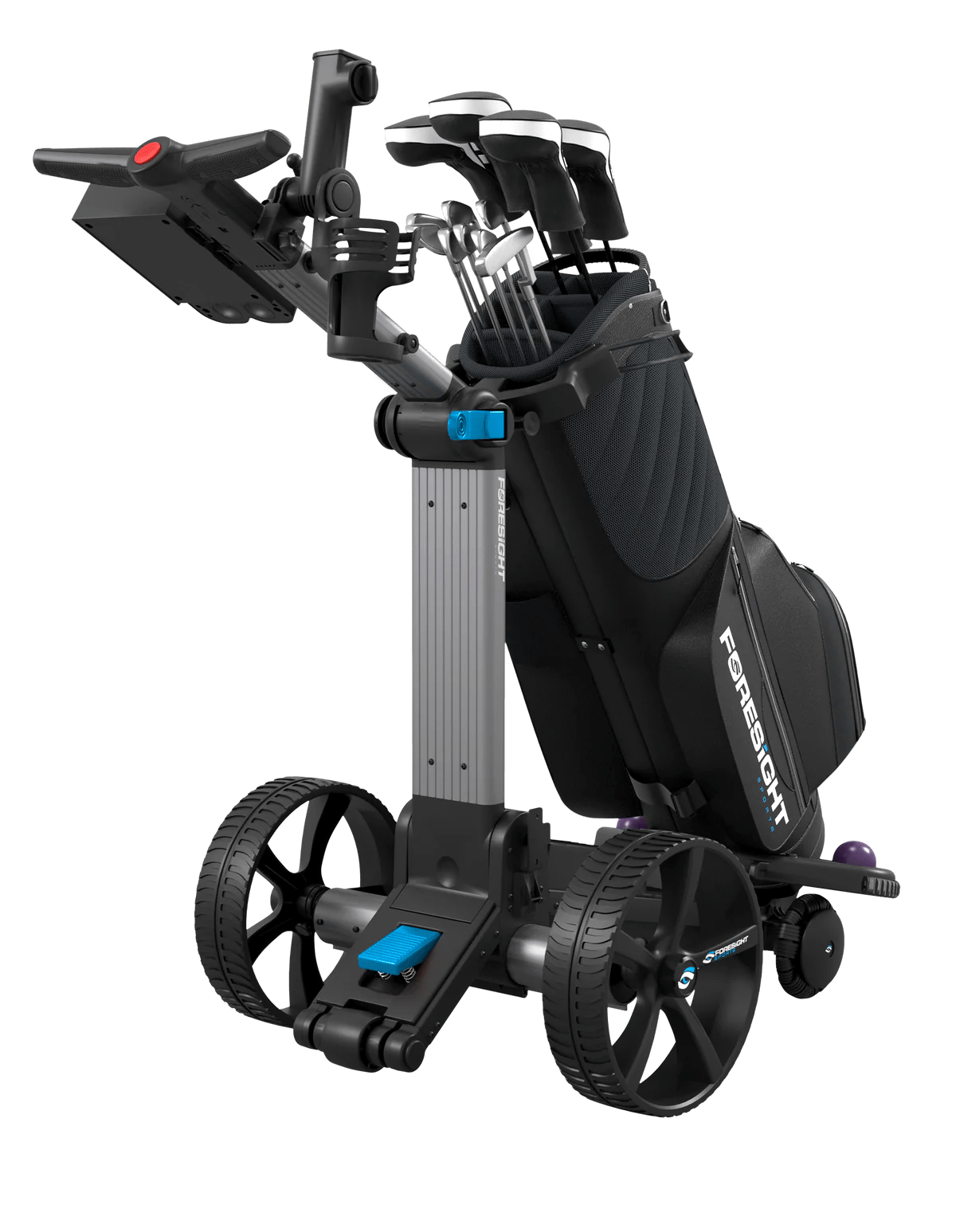 Foresight Sports ForeCaddy Follow/Remote Control Electric Smart Cart 1.5 - Big Horn Golfer