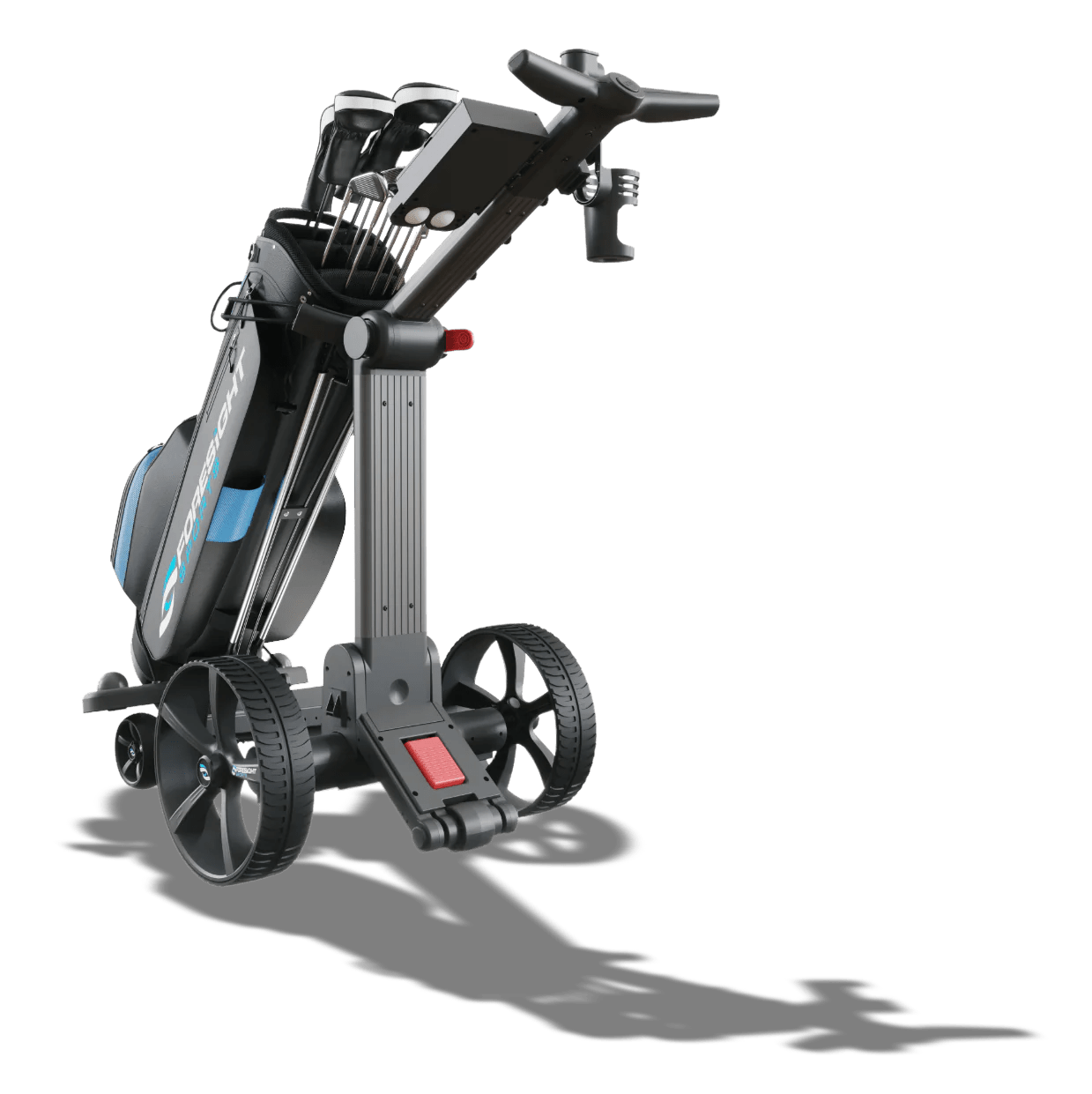 Foresight Sports ForeCaddy Follow/Remote Control Electric Smart Cart - Big Horn Golfer