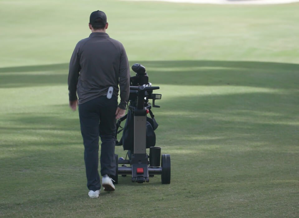 Foresight Sports ForeCaddy Follow/Remote Control Electric Smart Cart - Big Horn Golfer