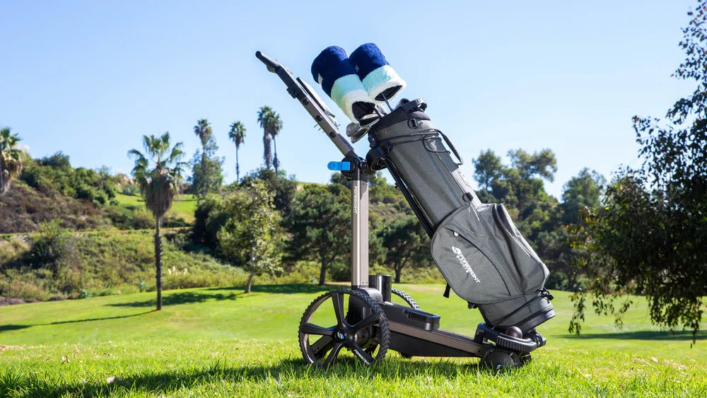 Foresight Sports ForeCaddy Follow/Remote Control Electric Smart Cart v1.5 - Big Horn Golfer
