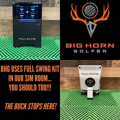 Full Swing KIT Launch Monitor & Golf Simulator - Big Horn Golfer