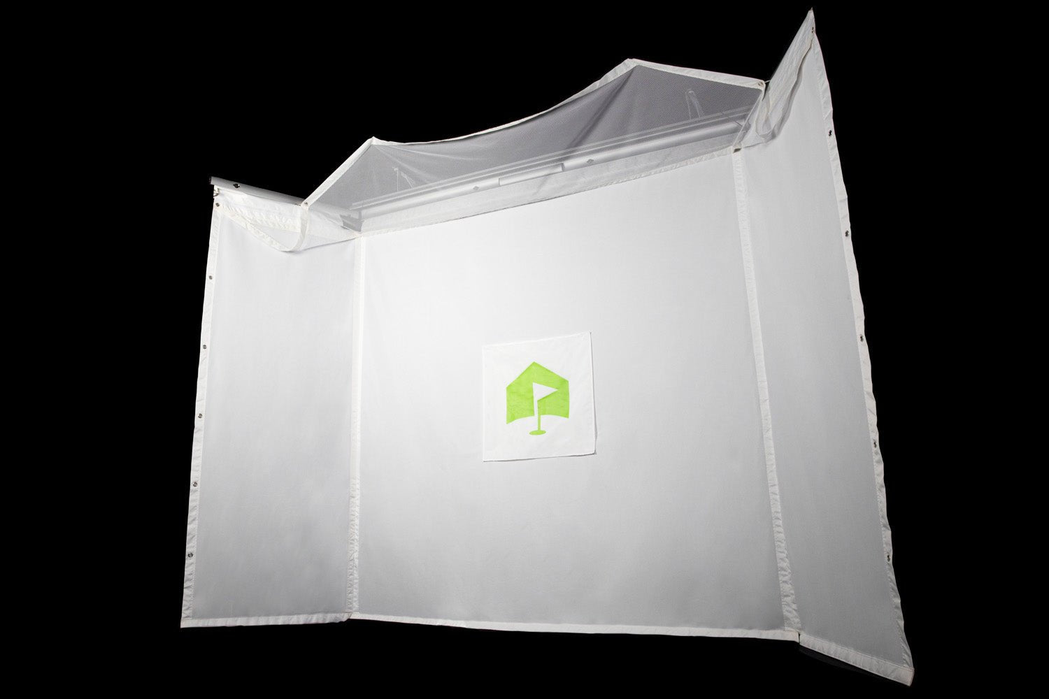 HomeCourse Golf - HomeCourse Retractable Golf ProScreen 180 - Big Horn Golfer