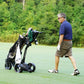 Kam Kaddie V1 Remote Controlled Push Cart Matte Black - Big Horn Golfer