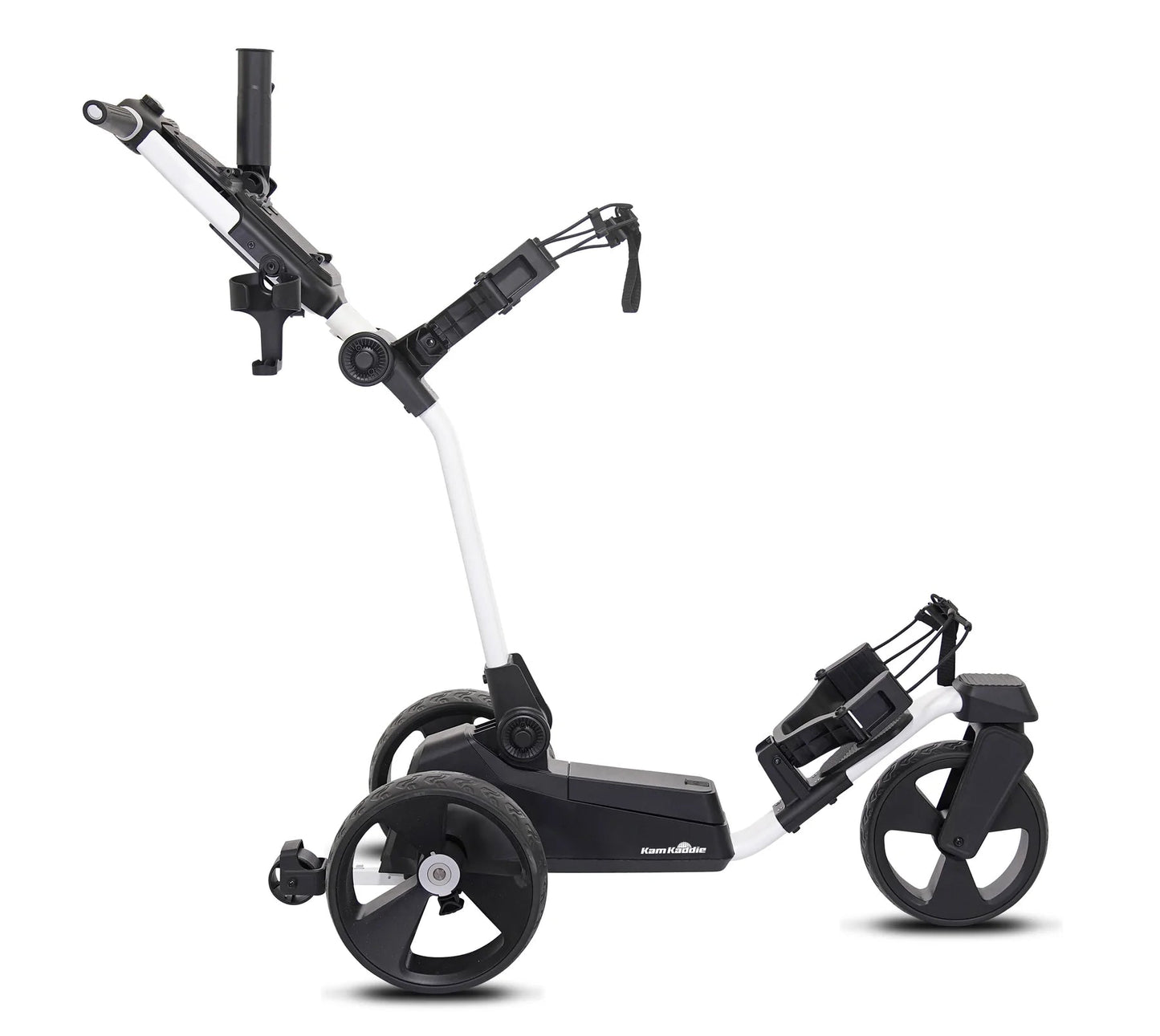 Kam Kaddie V1 Remote Controlled Push Cart Matte White - Big Horn Golfer