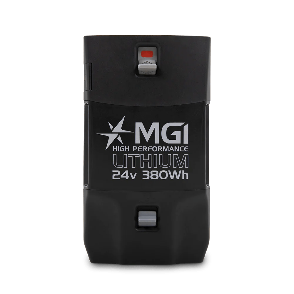 MGI Ai Navigator GPS+ Remote Control Electric Push Cart - Big Horn Golfer