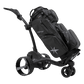 MGI Zip Navigator All-Terrain Remote Controlled Push Cart & Golf Bag Bundle - Big Horn Golfer