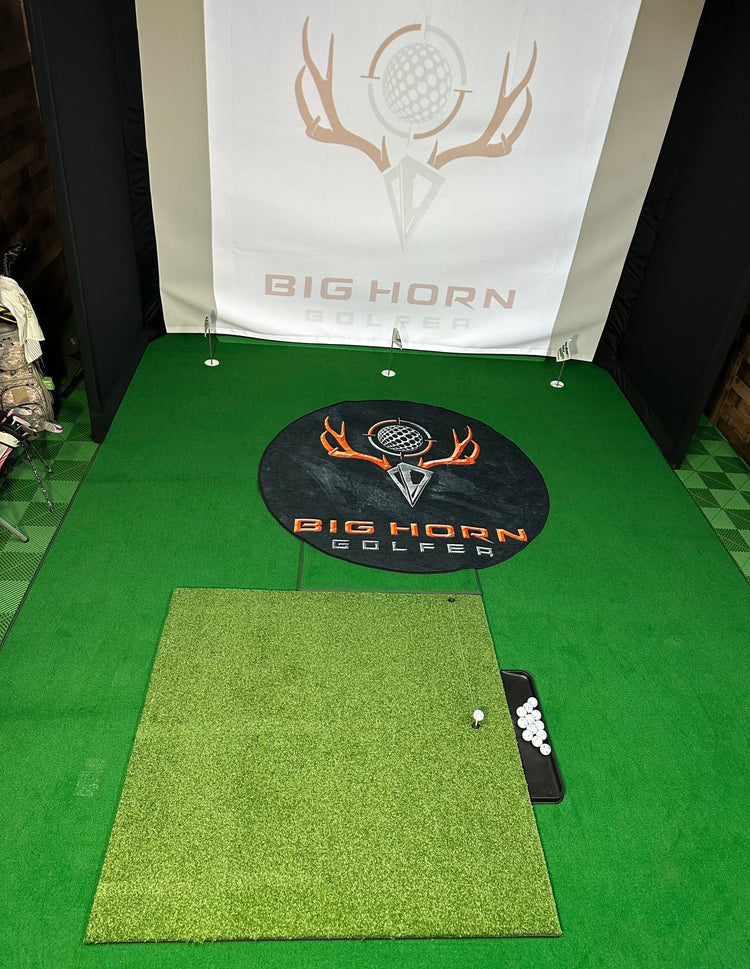 Monster Mat by SafePlay Golf - Big Horn Golfer