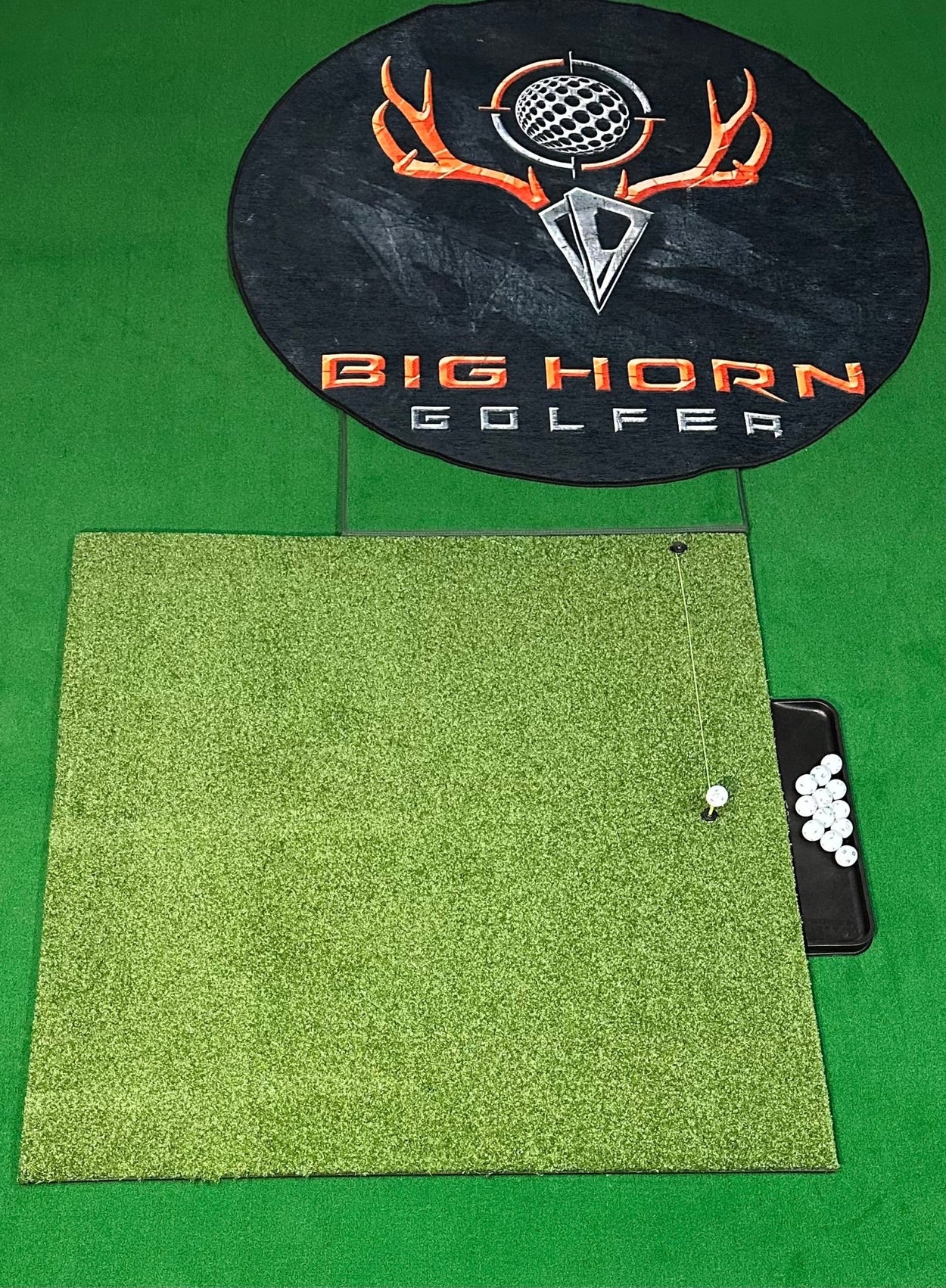 Monster Mat by SafePlay Golf - Big Horn Golfer