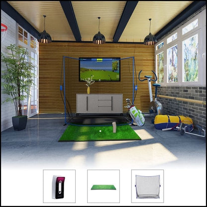 OptiShot Golf - BallFlight Golf In A Box 1 - Big Horn Golfer
