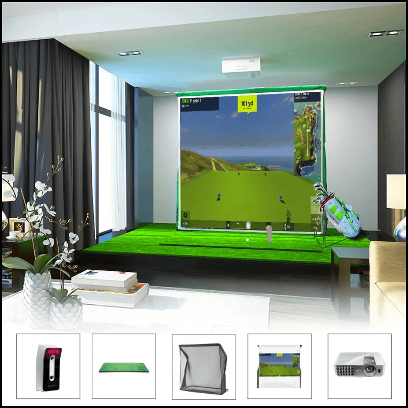 OptiShot Golf - BallFlight Golf In A Box 3 - Big Horn Golfer