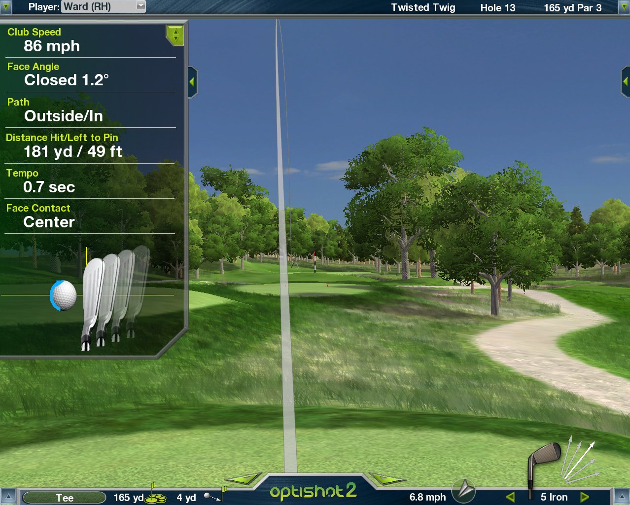 OptiShot Golf - OptiShot2 Simulator Golf In A Box 1 - Big Horn Golfer
