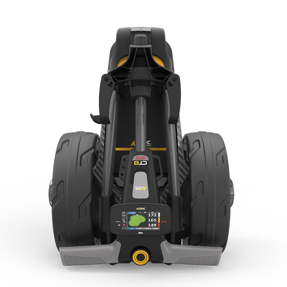 PowaKaddy CT8 GPS Electric Golf Trolley - Big Horn Golfer
