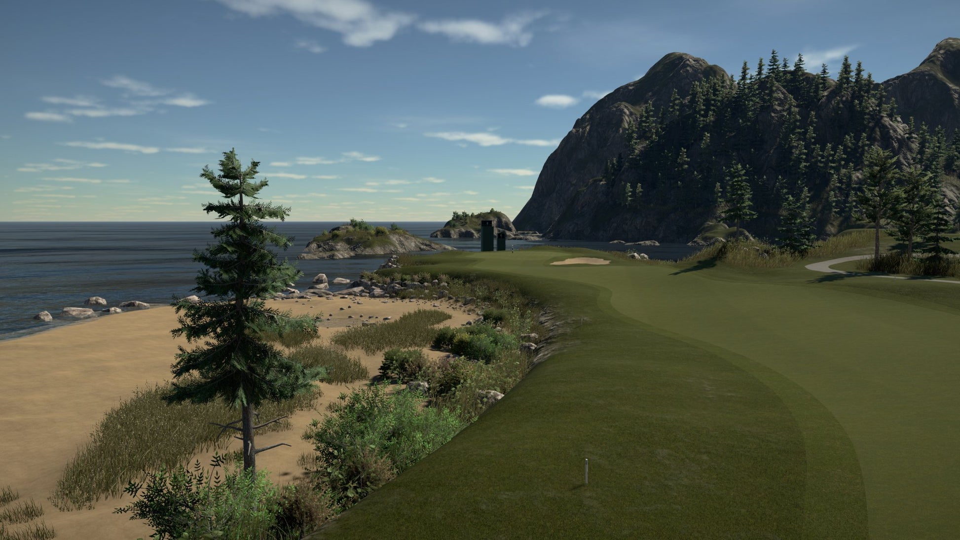 ProTee United - TGC 2019 Simulator Software - Big Horn Golfer