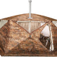 RBM Outdoors - All-Season Premium Outfitter Wall Tent with Stove Jack "Hexagon". Best for 8 person - Big Horn Golfer