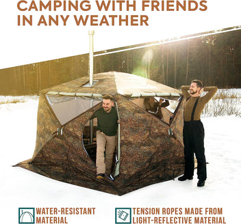 RBM Outdoors Premium 4-Season Outfitter Tents – Optimal All-Weather Hu ...