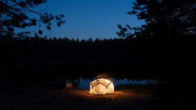 beckham bbq tent All-Season Outfitter Wall Tent with Stove Jack "Pentagon" – Big Horn Golfer