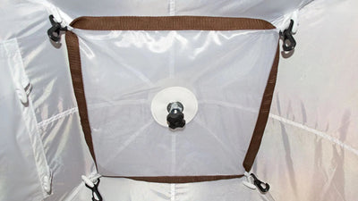 sputnik 3 tent All-Season Tent with Stove Jack "Sputnik-3" RBM Outdoors – Big Horn Golfer