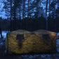 RBM Outdoors - Tent with Stove Jack "Cuboid 4.40". Best tent for 1-6 person + Three-Layer Floor for "Cuboid 4.40" Tent