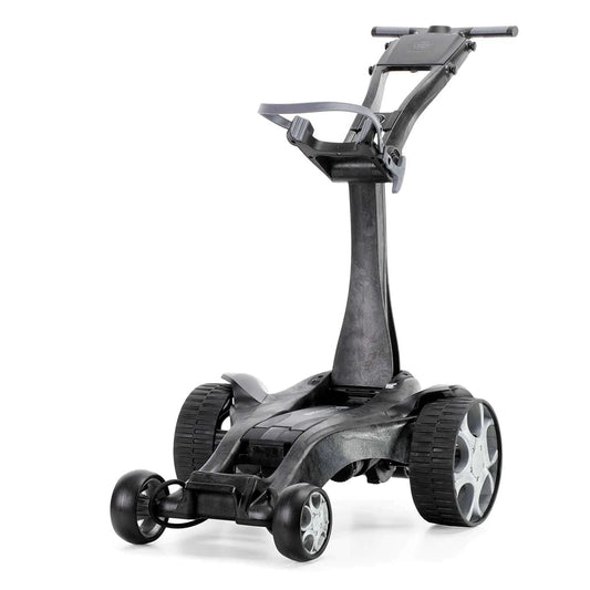Stewart Golf Q Remote Control Electric Push Cart - Big Horn Golfer