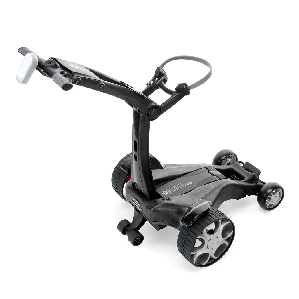 Stewart Golf Q Remote Control & Follow Electric Push Cart - Big Horn Golfer