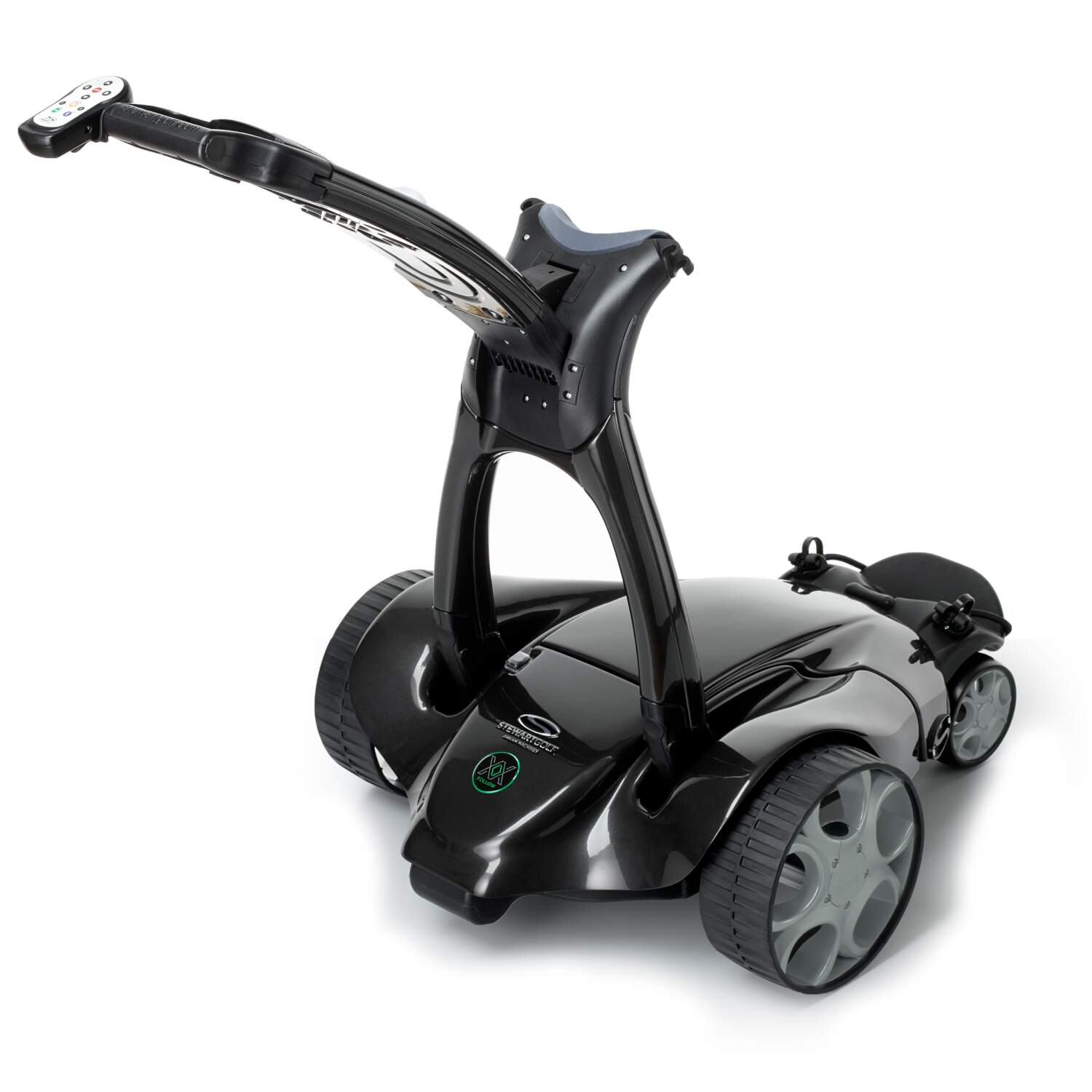 Stewart Golf X10 Follow Electric Push Cart | Stewart Golf – Big Horn Golfer