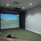 The SportScreen Retractable Golf Studio - Big Horn Golfer