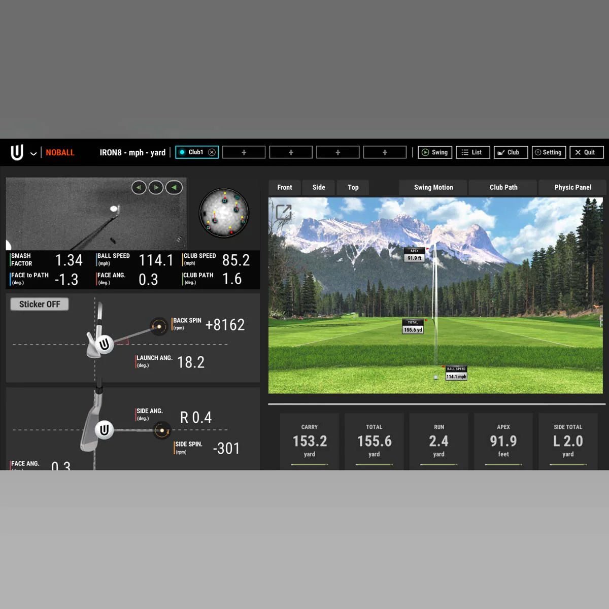 Uneekor QED Launch Monitor - Big Horn Golfer