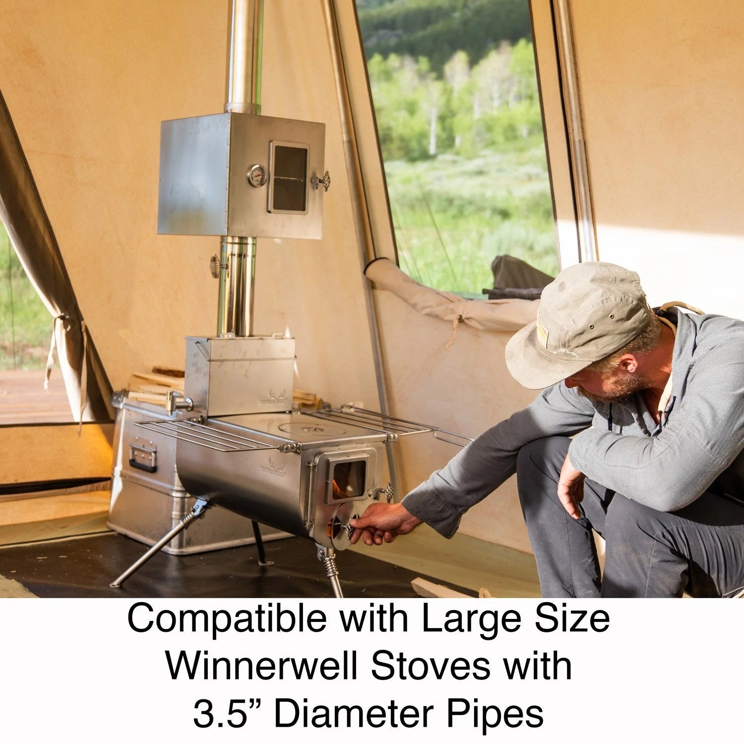 Winnerwell - Pipe Oven - 3.5" - Big Horn Golfer